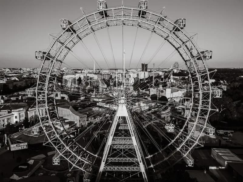 Prater & the Giant Ferris Wheel